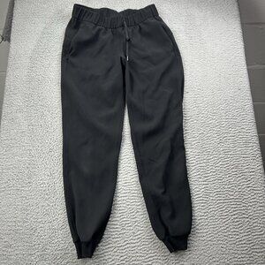 Lululemon On The Fly Jogger Women Size 6 Black W5BZDS